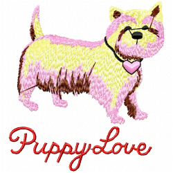 Dogs Embroidery Design 6 Dogs Embroidery Design 6